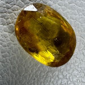 1.23ct Oval Yellow Sphene
